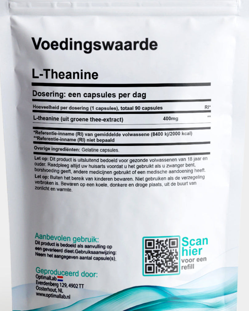 L-Theanine | 90 capsules | 400mg