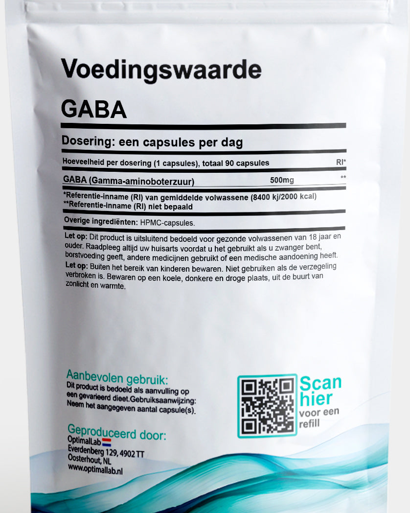 GABA | 500mg | 90 Capsules