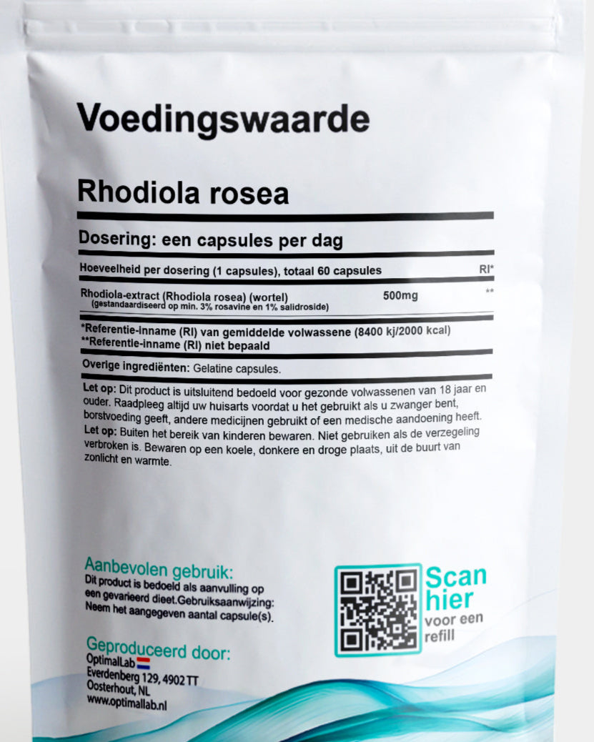 Rhodiola rosea  | 60 capsules | 500 mg