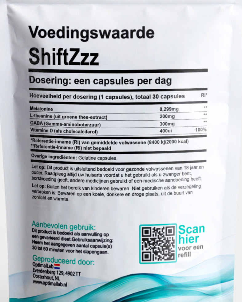 Optimal Sleep - ShiftZzz® - 30 dagen
