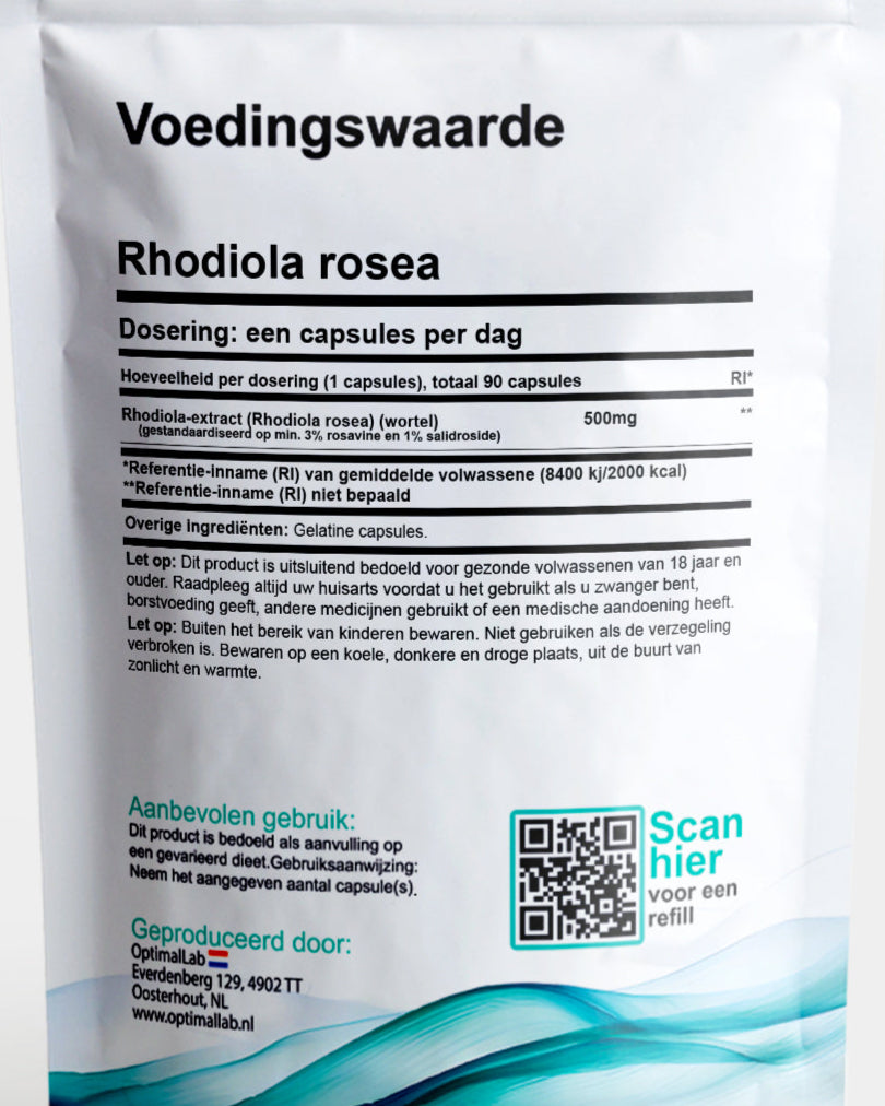 Rhodiola rosea  | 90 capsules | 500 mg