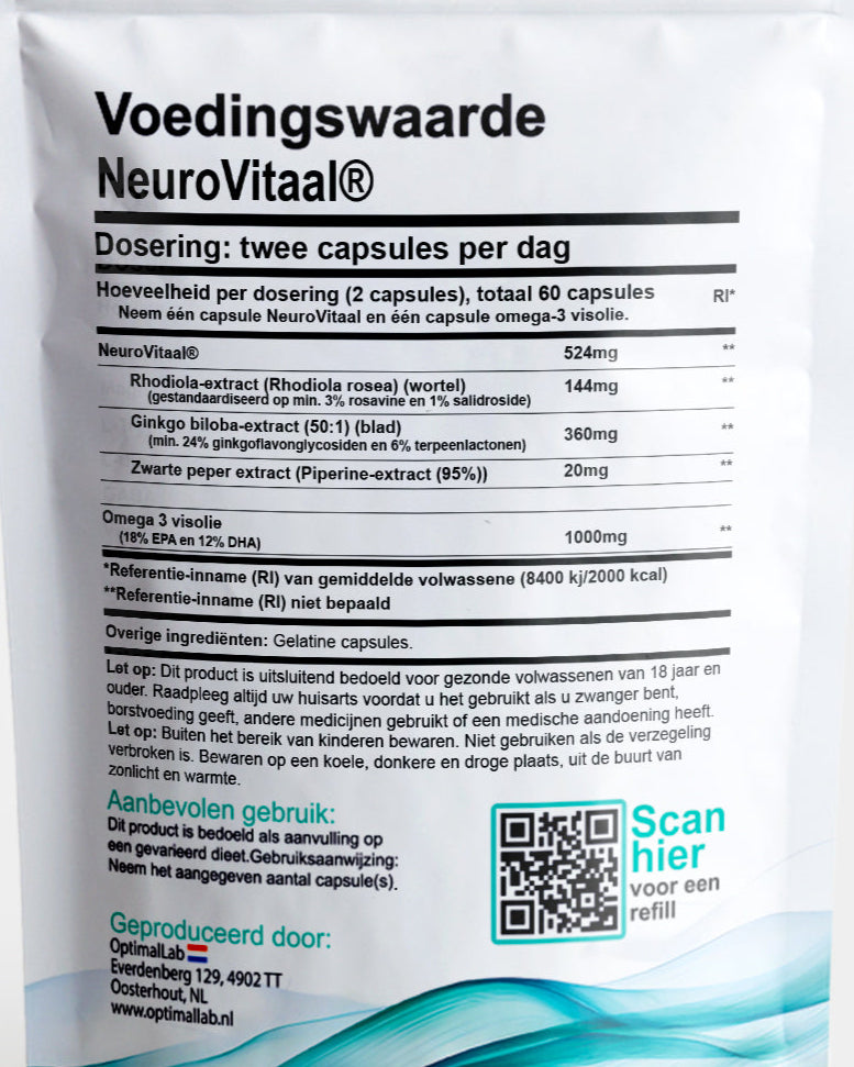 NeuroVitaal® & Omega 3 visolie
