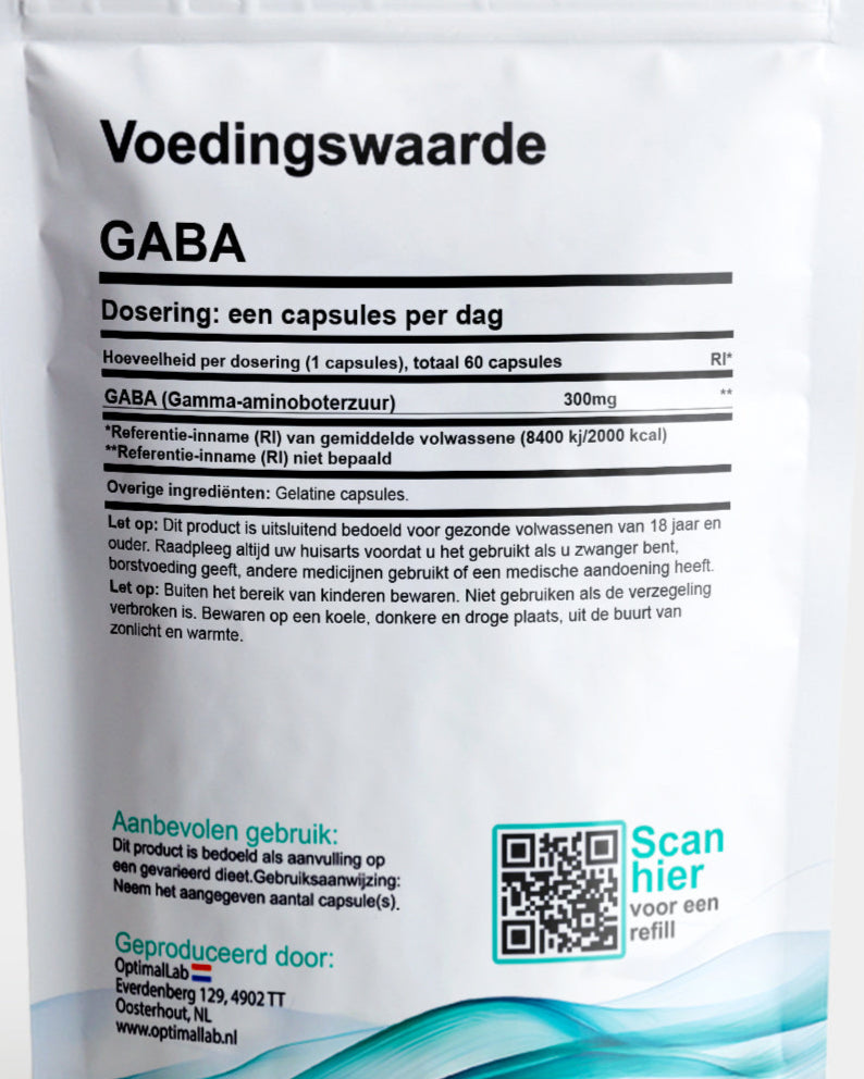 GABA | 300mg | Vanaf 60 Capsules