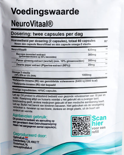 NeuroVitaal® & Omega 3 visolie