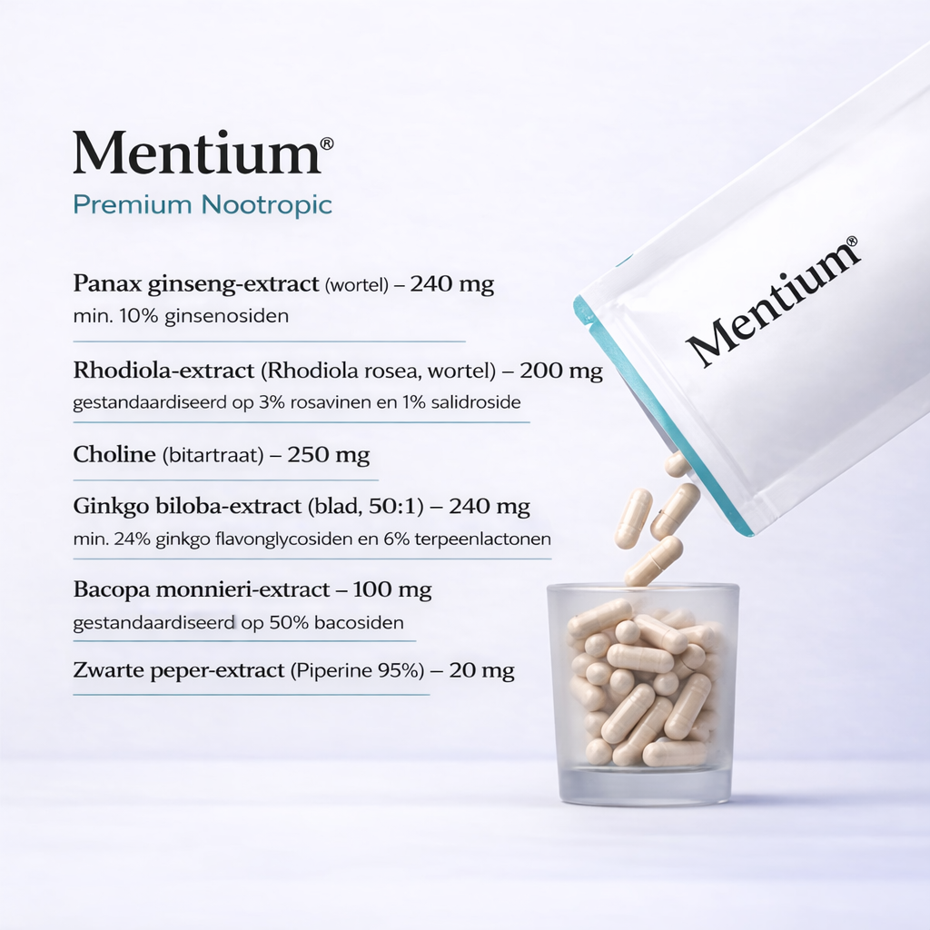 Mentium® | Premium Standardized Nootropic